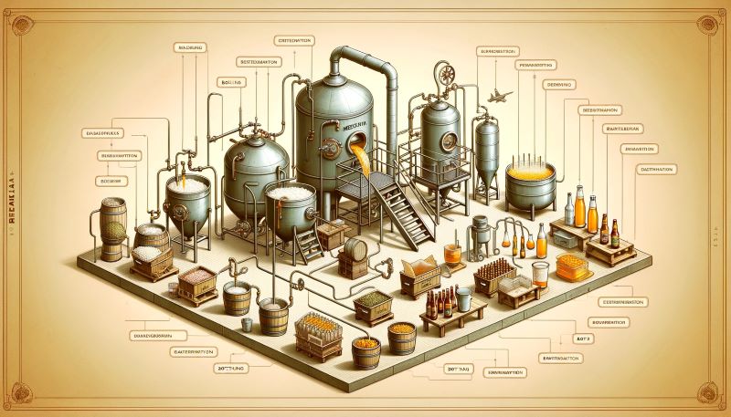 mexican lager beer brewing process