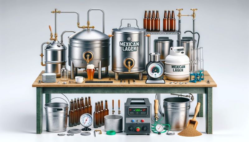 mexican lager beer equipment for brewing