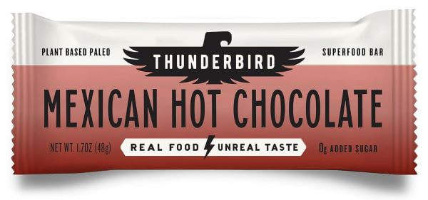 Thunderbird Real Food Energy Bars Mexican Chocolate Candy