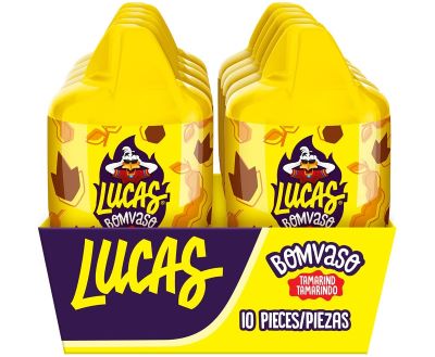 Lucas Bomvaso Jelly Tamarind Flavored with Chewing Gum Candy