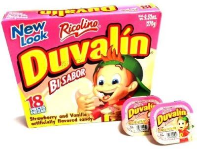 Duvalin Strawberry & Vanilla Mexican Sweet Candy